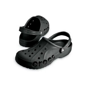 Crocs Adult Unisex Baya Clog Size M5/W7 BLACK